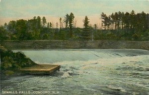 Concord New Hampshire: Sewall’s Island, Falls and Bridge | Cow Hampshire